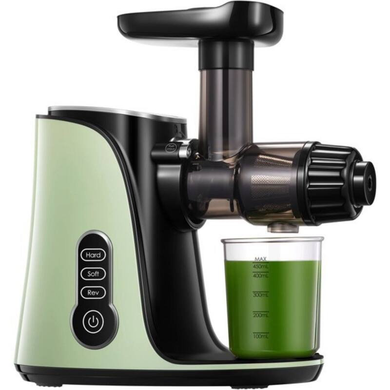 Slow Masticating Juicer Extractor with 3Mode 2Speed Bed Bath